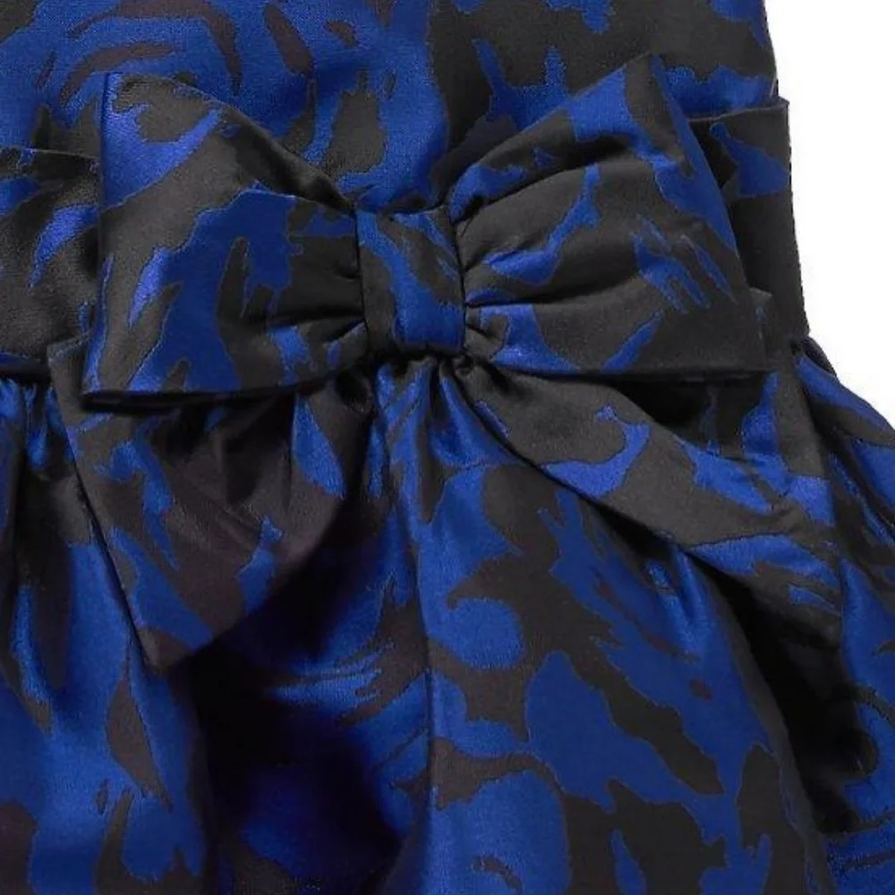 NWT‎ Gymboree Holiday Occasion Dress Royal Blue 18m